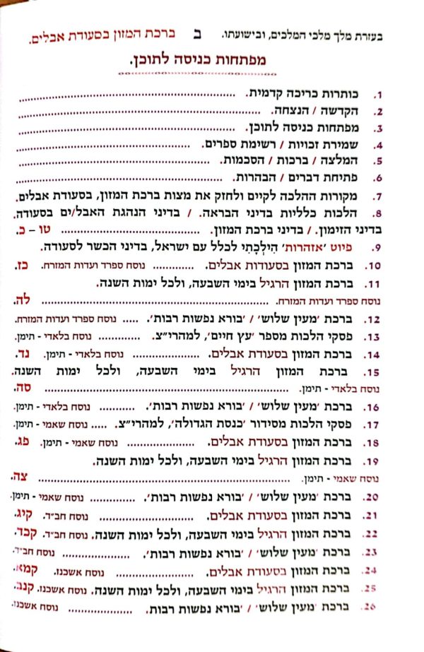 ⁦ברכת המזון לאבלים⁩ – תמונה ⁦2⁩